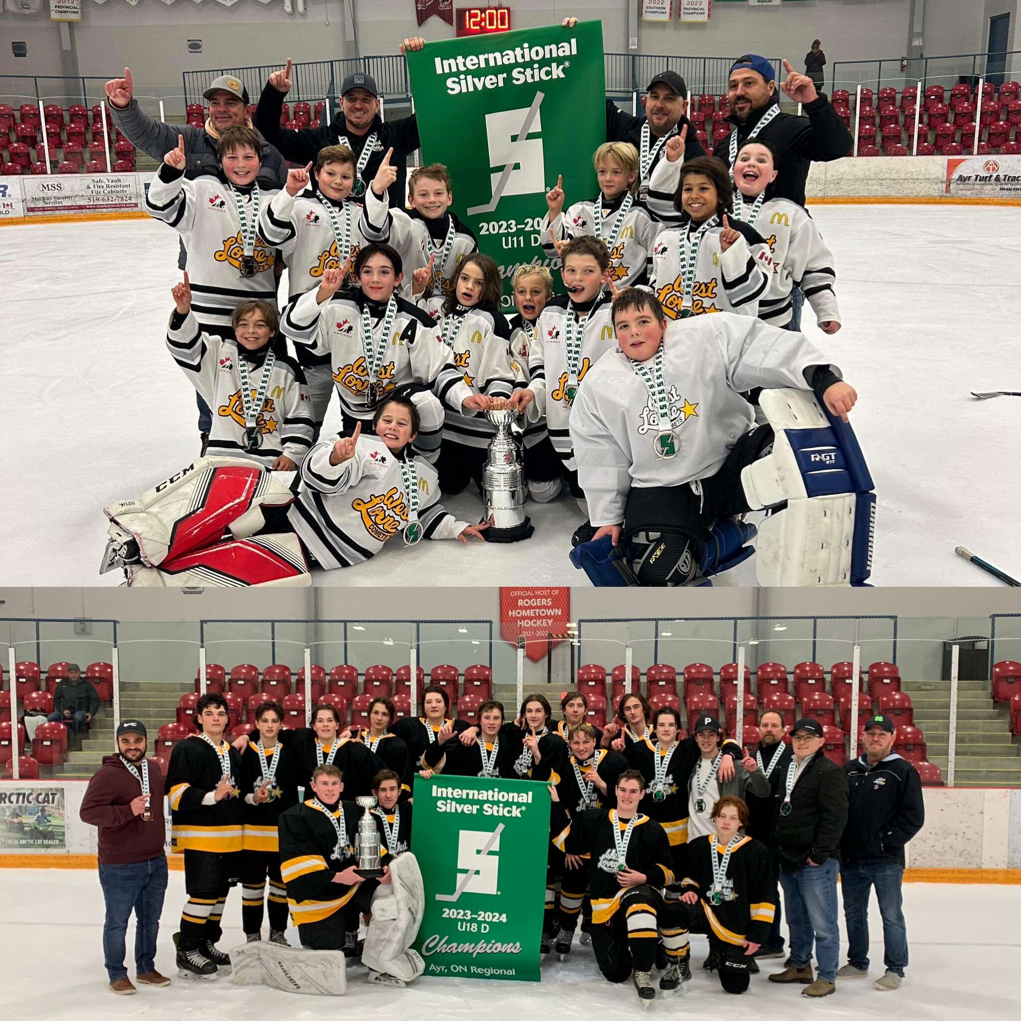 News > U11 & U18 Silver Stick Regional Champions (West Lorne Comets)